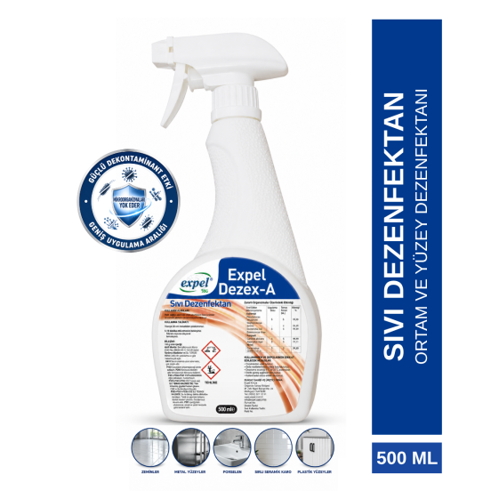 Expel Dezex-A 500 ml. Klima Dezenfektanı
